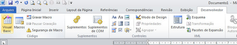 Editor do Visual Basic Editor do Visual Basic
