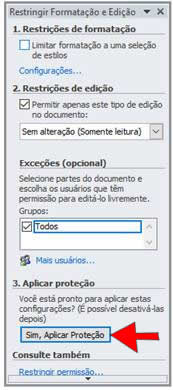 Aplicar Proteção Aplicar Proteção