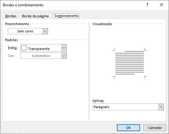 Guia Sombreamento Guia Sombreamento