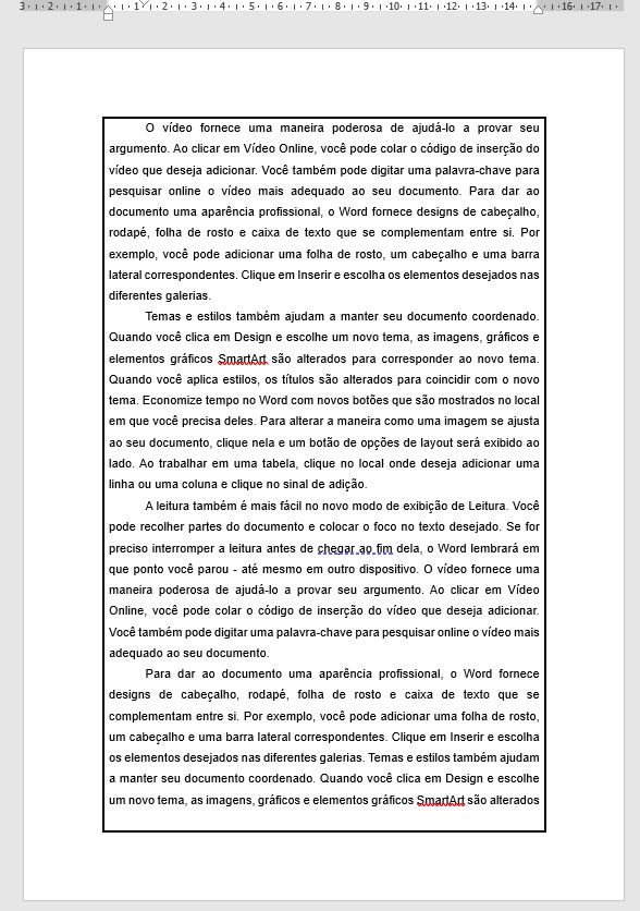 Medida a partir do Texto Medida a partir do texto