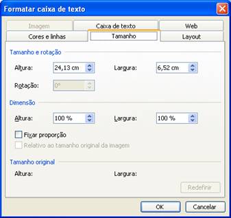Formatar Caixa de Texto Formatar Caixa de Texto