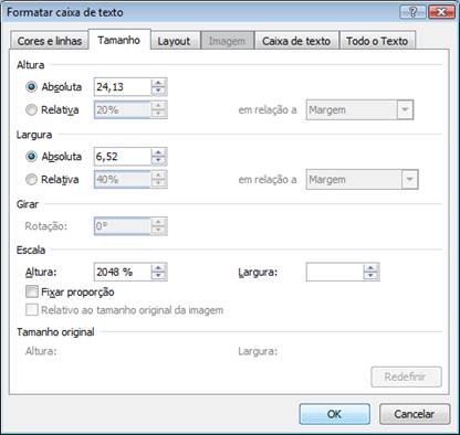 Formatar Caixa de Texto Formatar Caixa de Texto