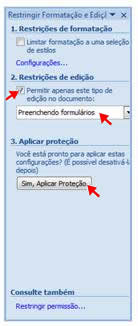 Aplicar proteção Aplicar proteção