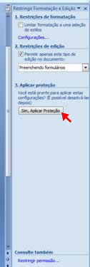 Aplicar proteção Aplicar proteção