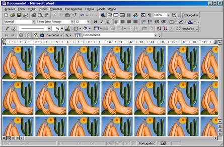Colocando uma figura como Plano de Fundo Colocando uma figura como Plano de Fundo