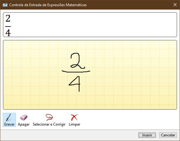 Inserir Fração no Word usando Equação Inserir fração no Word usando Equação