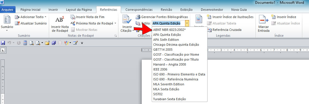 Estilo ABNT Estilo ABNT