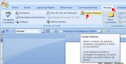 Contar Palavras Contar Palavras