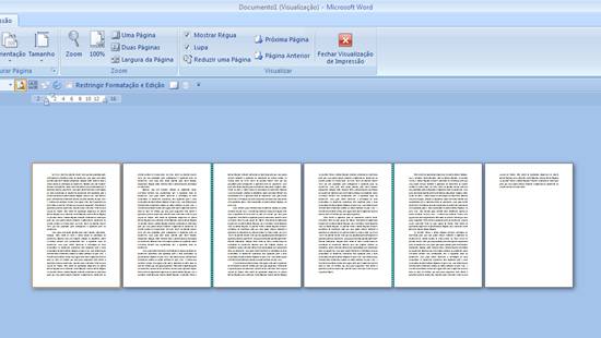 Texto com margens espelho Texto com margens espelho