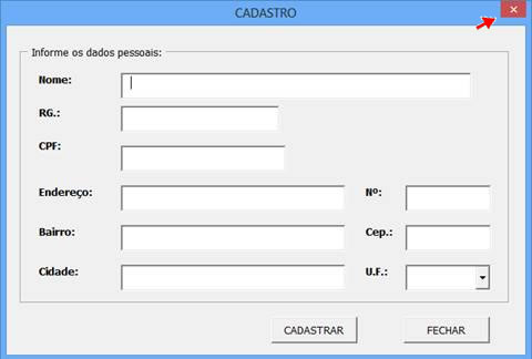 Formulário Formulário