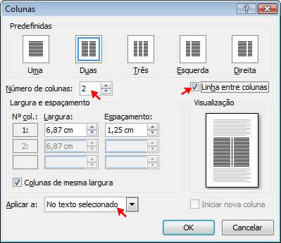 No texto selecionado No texto selecionado