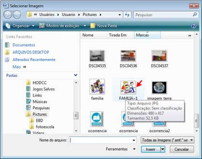 Selecionar imagem Selecionar imagem