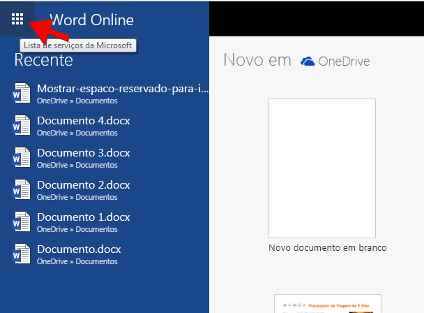 Lista de Serviços da Microsoft Lista de Serviços da Microsoft