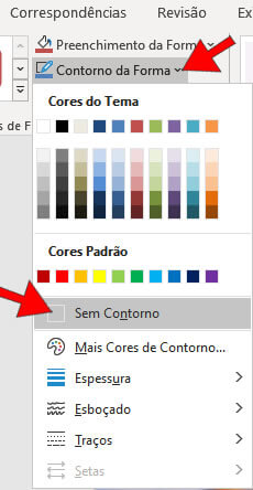 Forma sem contorno Forma sem contorno