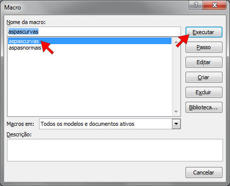 Executar Macro Executar Macro