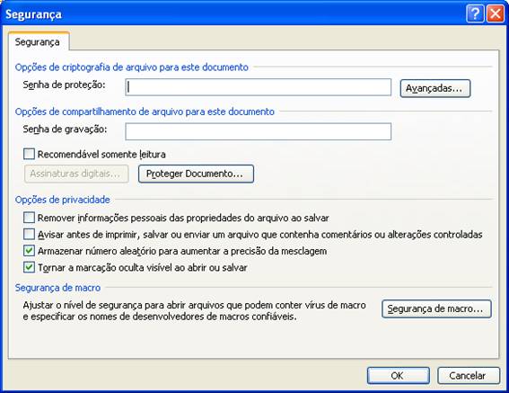 Segurança Segurança