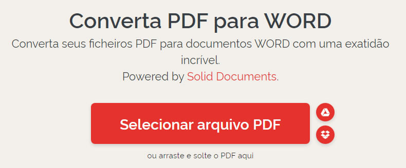 Selecionar arquivo PDF Selecionar arquivo PDF