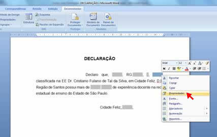 Propriedades Propriedades