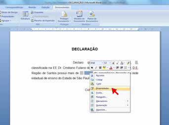 Propriedades Propriedades
