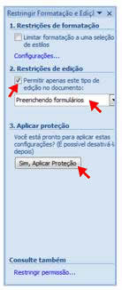 Restringir Edição Restringir Edição