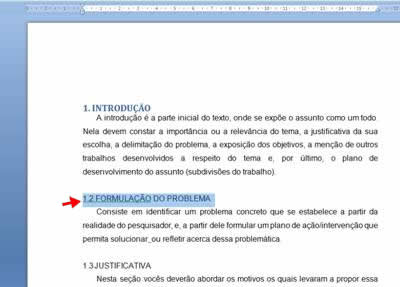 Criar índice no Word Criar índice no Word