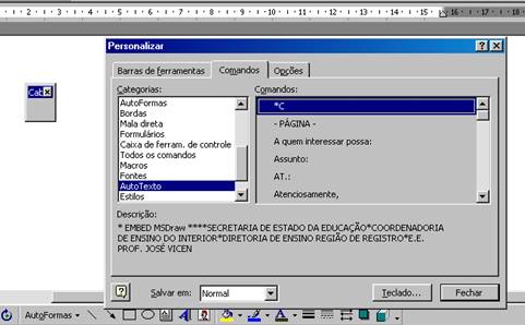 Comandos Comandos