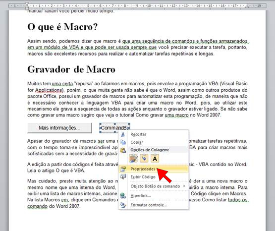 Propriedades Propriedades