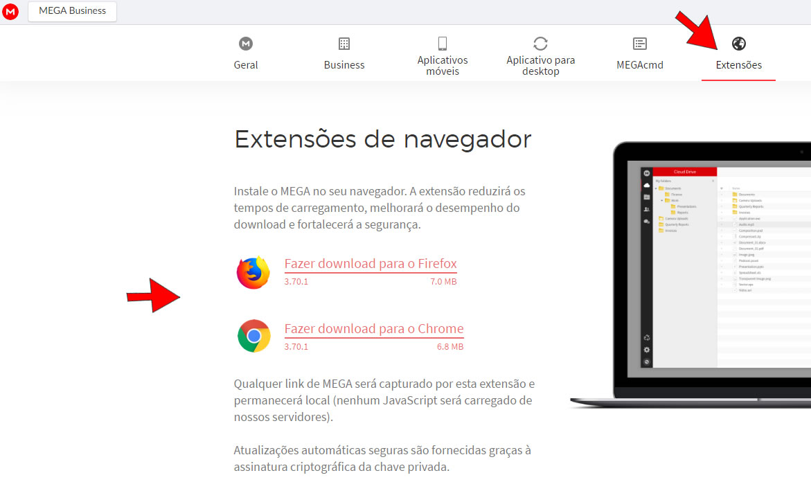 baixar extensão do Mega baixar extensão do Mega