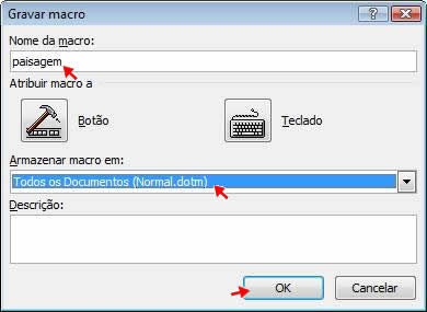 Como gravar uma macro Como gravar uma macro