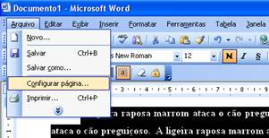 Configurar Página Configurar Página