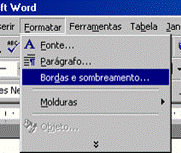 Bordas e Sombreamento Bordas e Sombreamento