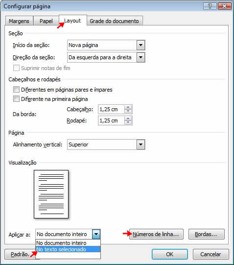 Configurar Página Configurar Página