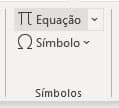 Equação Equação no Word
