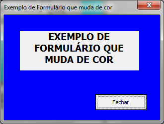 Formulário Formulário