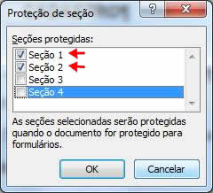 Proteção de Seção Proteção de Seção