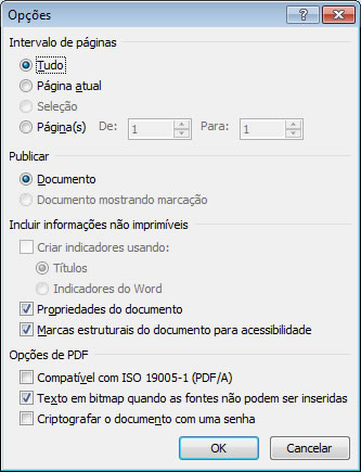 Opções Opções