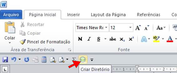 Criar Diretório Criar Diretório