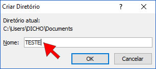Nome do Diretório