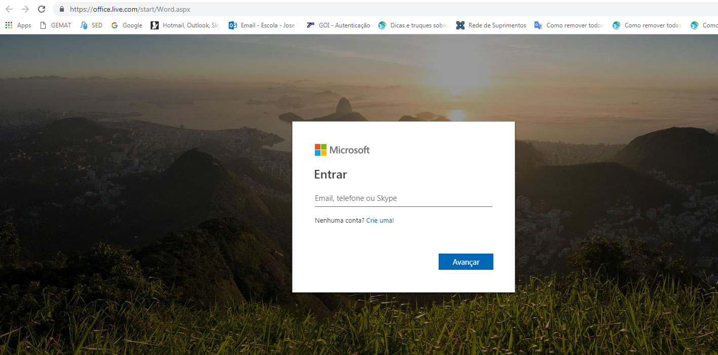 Como acessar o Word Online