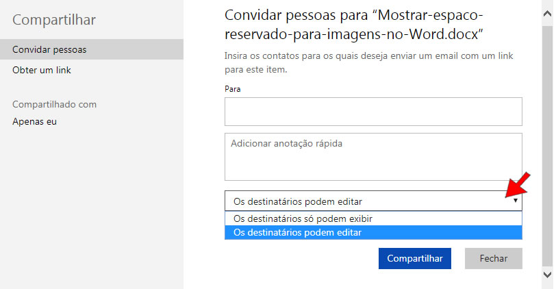 Editar ou exibir Editar ou exibir
