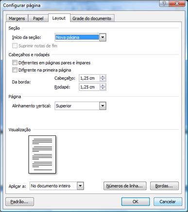 Configurar Página Configurar Página