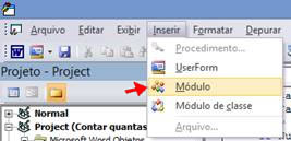 Inserir Módulo