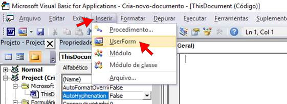 UserForm UserForm