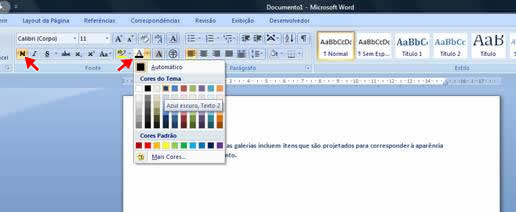 Formatar texto Formatar texto