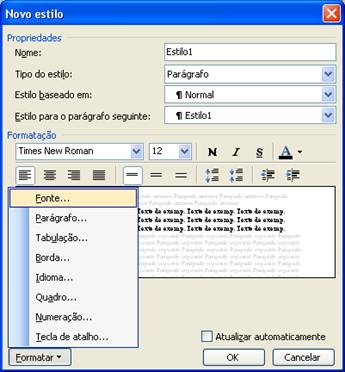 Novo Estilo Novo Estilo