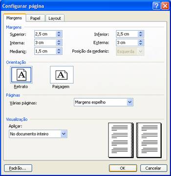 Configurar página Configurar página