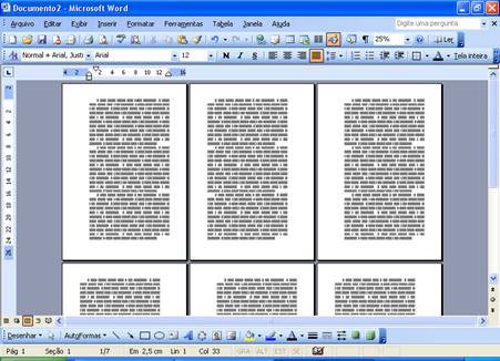 Texto com margens espelho Texto com margens espelho