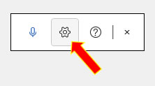 Configurações digitação por voz Configutações digitação por voz