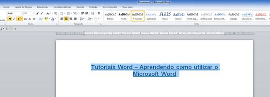Texto formatado Texto formatado