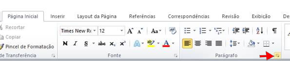Formatação de Parágrafos no Word 2010